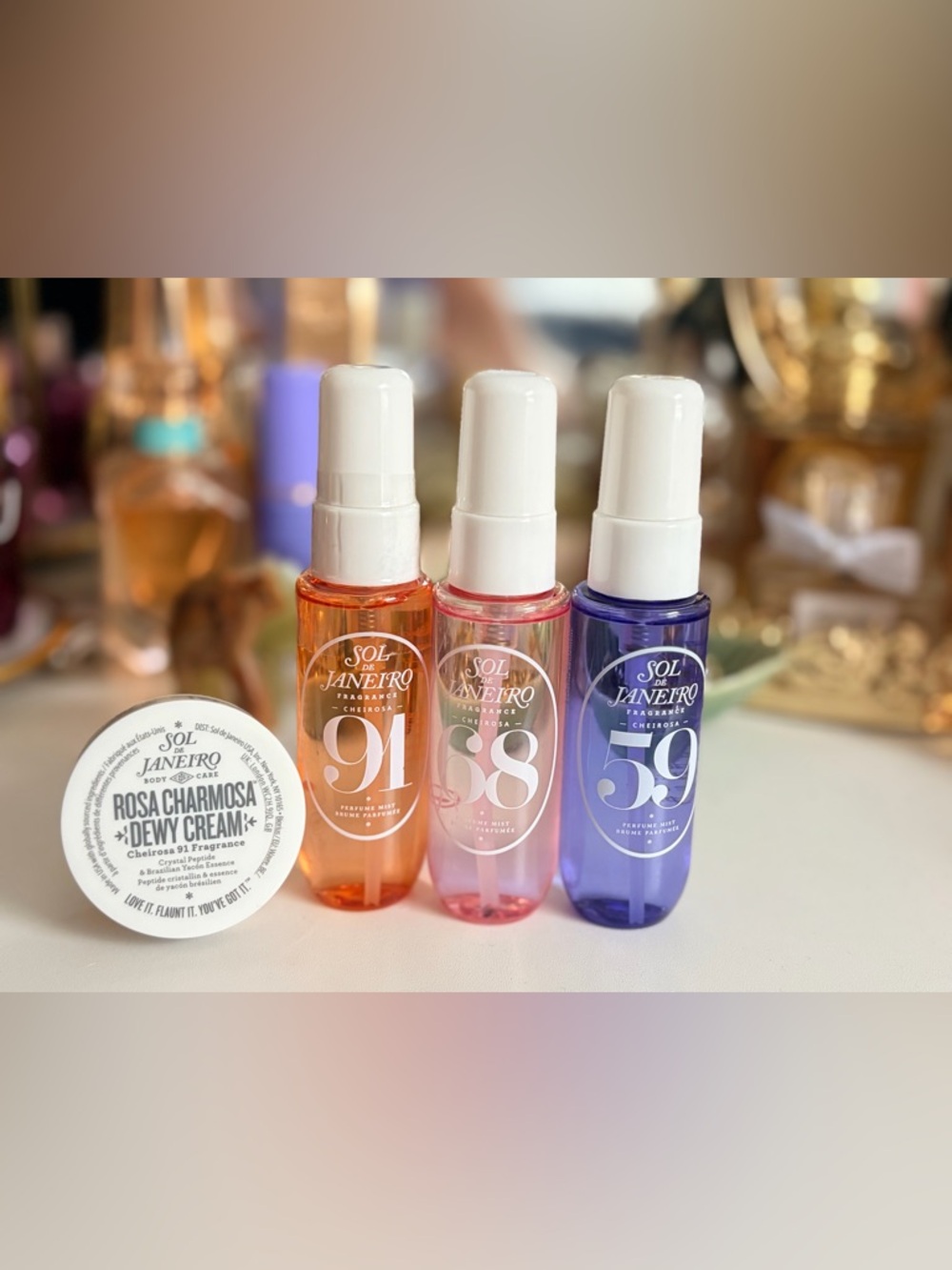 Sol de Janeiro Travel Fragrance Mist Trio & Body Cream